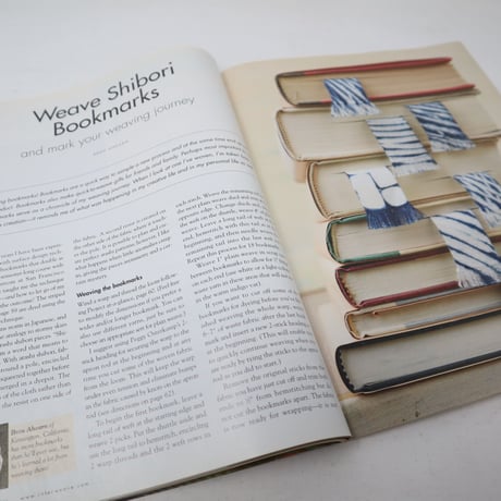 【古本】B2_213　HANDWOVEN September / October 2004
