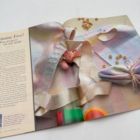 【F1_206】Handwoven May/June 2002  /INTERWEAVE PRESS