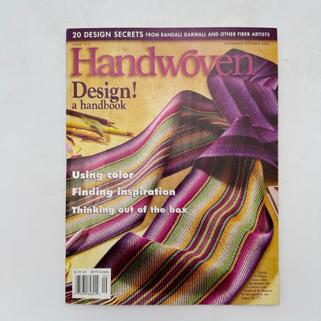 【F1_186】Handwoven  September/October 2002  /INTERWEAVE PRESS