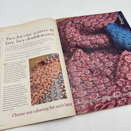 【F1_245】Handwoven January/February 2010  /INTERWEAVE PRESS