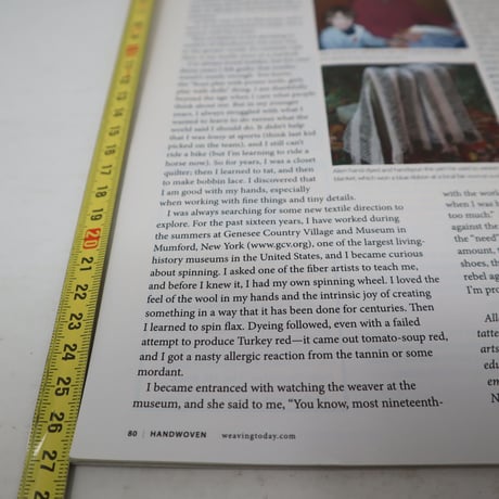 【古本】B2_253　HANDWOVEN  September / October 2012