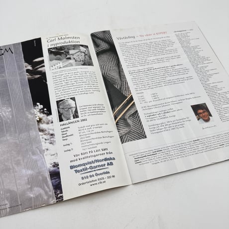 【F1_110】VAV MAGASINET nr 1:2003 /Scandinavian Weaving Magazine  /Scandinavian Weaving Magazine 英訳付