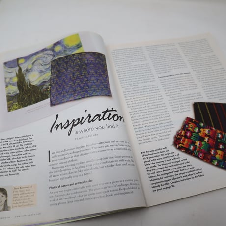 【古本】B2_203　HANDWOVEN September / October 2002