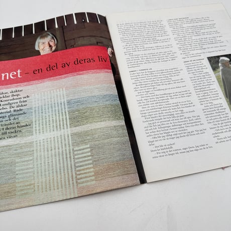【F1_109】VAV MAGASINET nr 3:2002 /Scandinavian Weaving Magazine  /Scandinavian Weaving Magazine