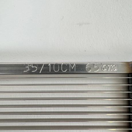 【D968】<東京手織機> 金筬 10cm間35羽 内寸65cm