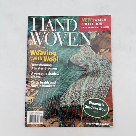 【F1_238】Handwoven January/February 2013  /INTERWEAVE PRESS