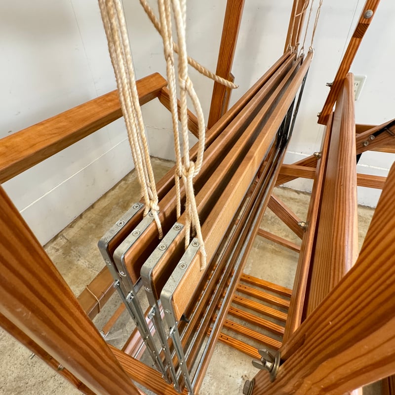 【送料別】X100型 クマクラ織機｜広幅 手織り機 足踏み ろくろ クマクラ織り機 送料別】X100型 クマクラ織機｜広幅 手織り機 足踏み