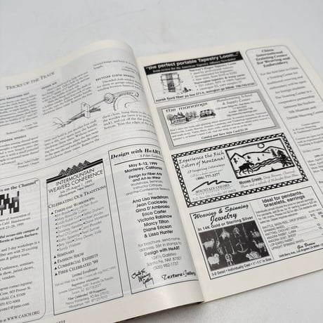 【F1_176】Handwoven November/Dicember 1998  /INTERWEAVE PRESS