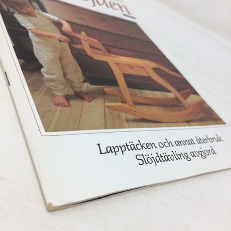 【古本】B207   Hemslöjden  Magazine   1989/3