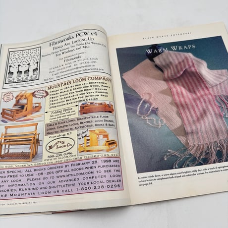 【F1_204】Handwoven January/February 1998  /INTERWEAVE PRESS