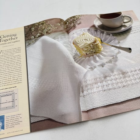 【F1_206】Handwoven May/June 2002  /INTERWEAVE PRESS
