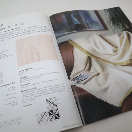 【古本】B2_263　Vav Magasinet　VÄVMAGASINET NR1 1999　英訳小冊子付