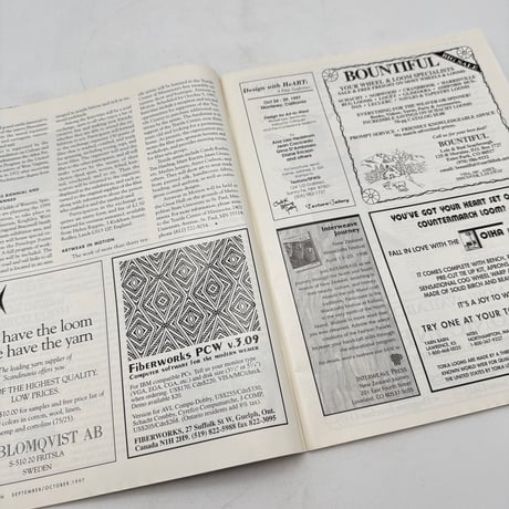 【F1_212】Handwoven  September/October 1997  /INTERWEAVE PRESS