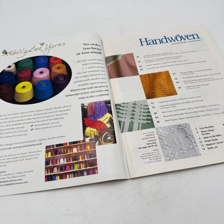 【F1_179】Handwoven  September/October 2001  /INTERWEAVE PRESS
