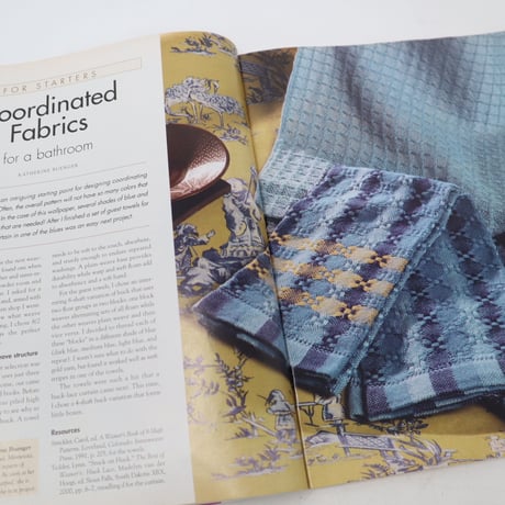 【古本】B2_237　HANDWOVEN May / June 2007