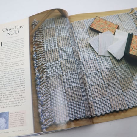 【古本】B2_201　HANDWOVEN March / April 2002