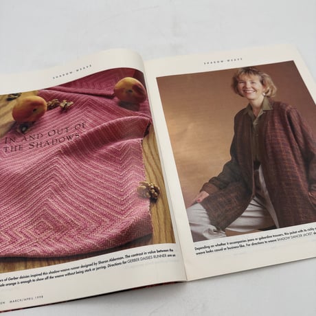 【F1_171】Handwoven March/April 1998  /INTERWEAVE PRESS