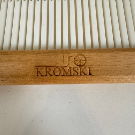 【D916】<KROMSKI> 卓上織機用 筬綜絖 60cm用 10cm間40羽