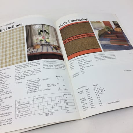 【古本】B209  Hemslöjden  Magazine   1988/1