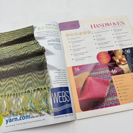 【F1_234】Handwoven March/April 2012  /INTERWEAVE PRESS
