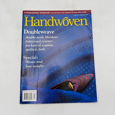 【F1_211】Handwoven January/February 2002  /INTERWEAVE PRESS