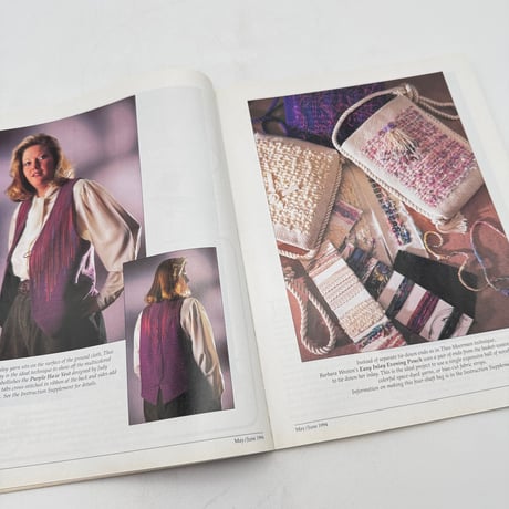 【F1_214】Handwoven May/June 1994  /INTERWEAVE PRESS