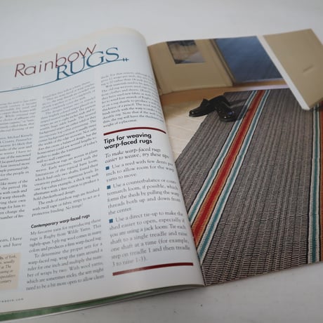 【古本】B2_206　HANDWOVEN March / April 2003