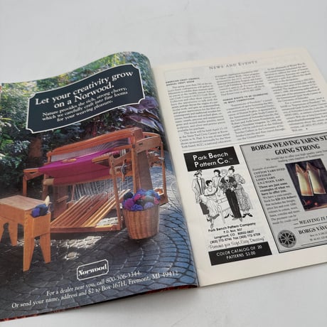 【F1_171】Handwoven March/April 1998  /INTERWEAVE PRESS