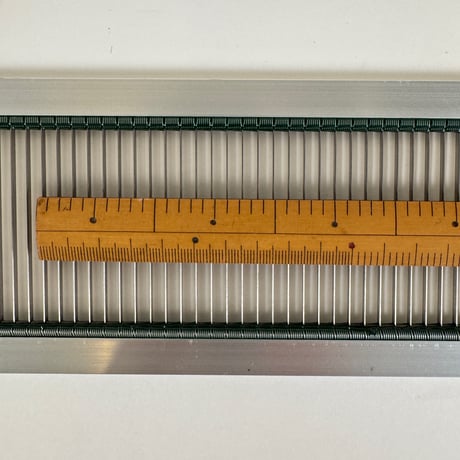 【DA510】<東京手織機> 金筬 10cm間20羽 内寸100cm