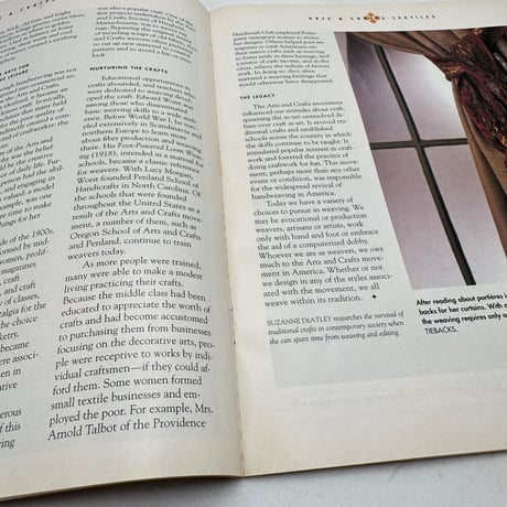 【F1_191】Handwoven November/Dicember 1995  /INTERWEAVE PRESS