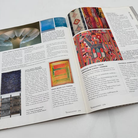 【F1_250】VAV MAGASINET 2/06 /Scandinavian Weaving Magazine /Scandinavian Weaving Magazine