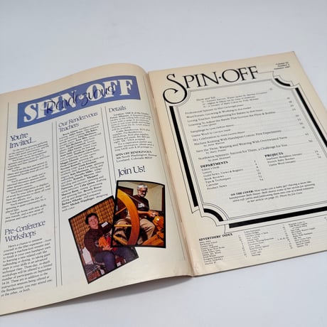 【F1_258】Spin-Off Magazine Summer 1987 /Interweave Press