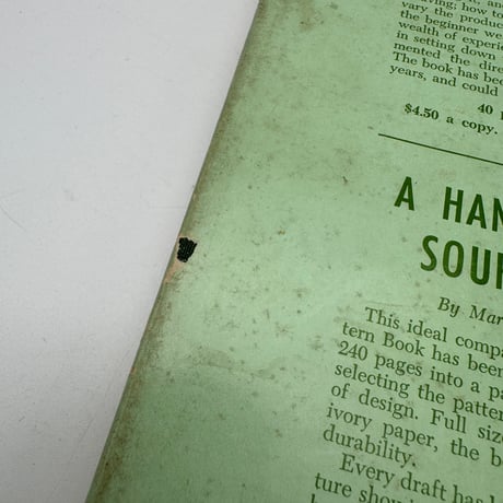 【F1_291】A HANDWEAVER'S PATTERN BOOK REVISED EDITION /Marguerite Porter Davison