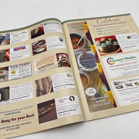 【F1_240】Handwoven May/June 2009  /INTERWEAVE PRESS