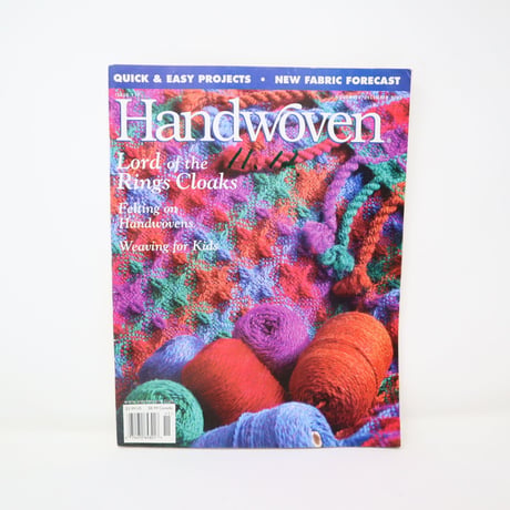 【古本】B2_209　HANDWOVEN November / December  2003
