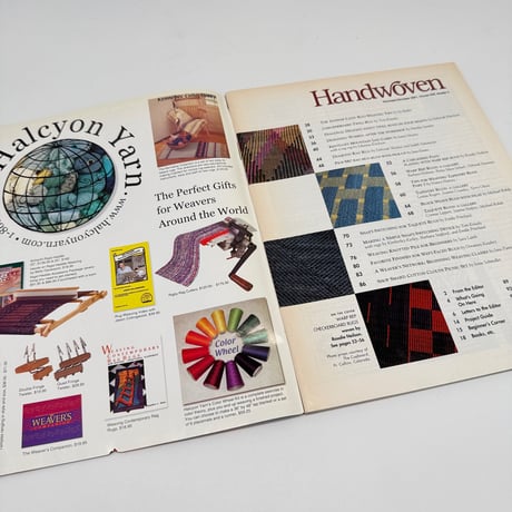 【F1_265】Handwoven November/Dicember 2001  /INTERWEAVE PRESS
