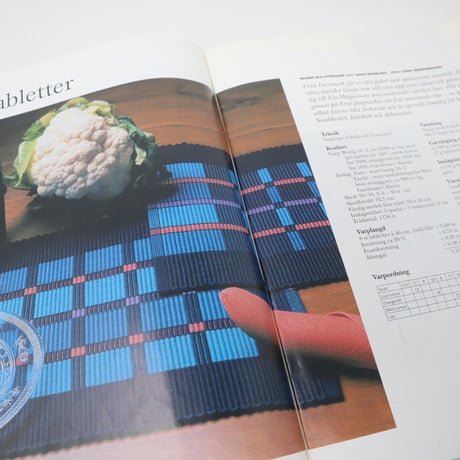 【古本】B2_264　Vav Magasinet　VÄVMAGASINET NR2 1999　和訳・英訳小冊子付