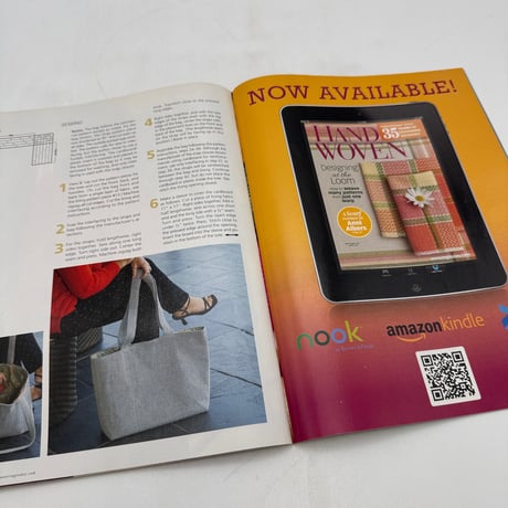【F1_164】Handwoven January/February 2015  /INTERWEAVE PRESS