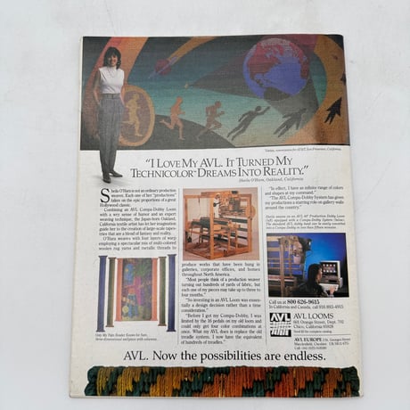 【F1_215】Handwoven May/June 1995  /INTERWEAVE PRESS