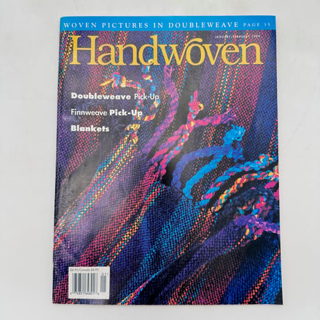 【F1_190】Handwoven January/February 1999  /INTERWEAVE PRESS