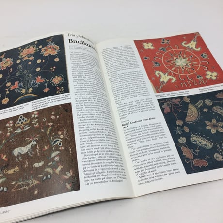 【古本】B213   Hemslöjden  Magazine  1988/2