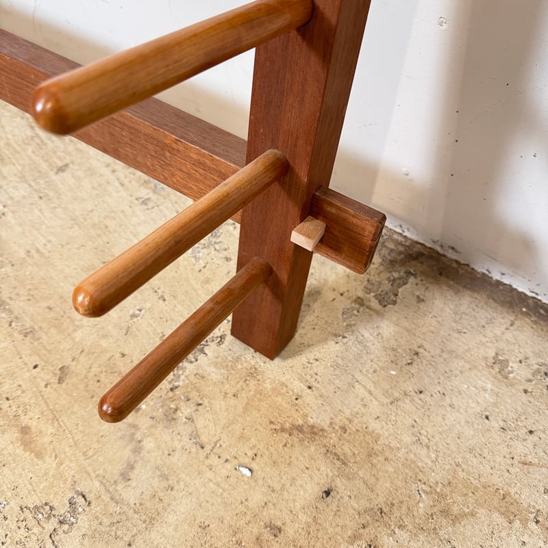 木製 織り機用整経用具