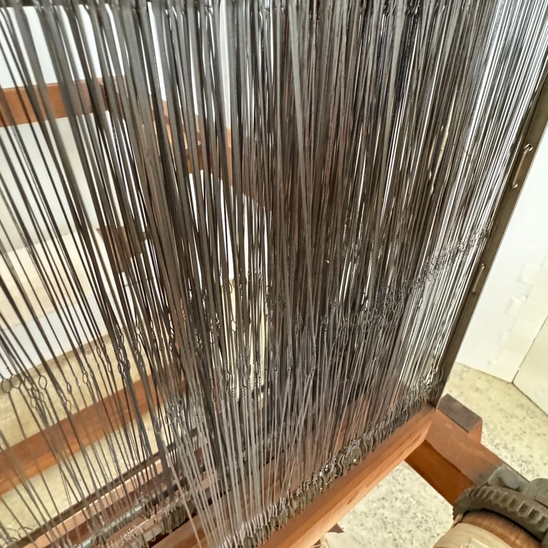 【18万円のお品 引き取り限定】高機 織り機 60cm4枚綜絖 踏み板8本 別途送料要・A179】機織 織幅85cm 踏板10枚 綜絖10枚 | 染め・織り道具