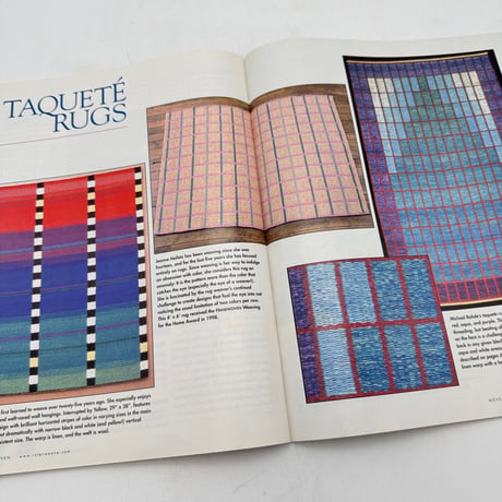 【F1_203】Handwoven November/December 2001  /INTERWEAVE PRESS