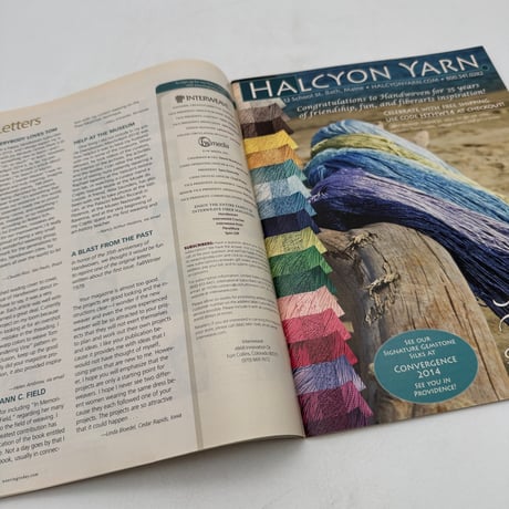 【F1_166】Handwoven May/June 2014  /INTERWEAVE PRESS