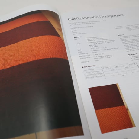 【古本】B2_142　Vav Magasinet　VÄVMAGASINET NR2 2005 日本語訳冊子付
