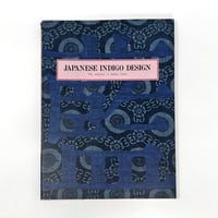 【B7_013】Japanese indigo design /福井貞子