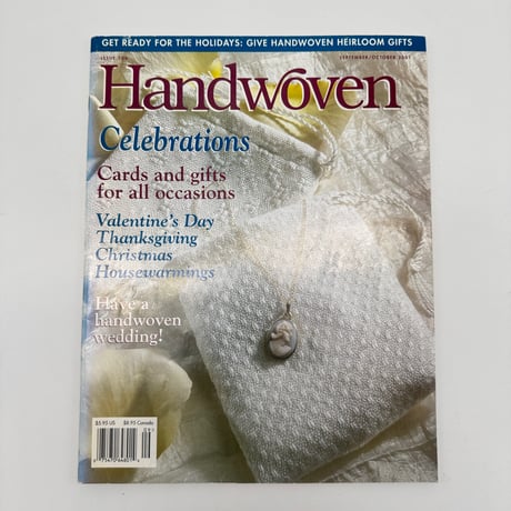 【F1_266】Handwoven  September/October 2001  /INTERWEAVE PRESS