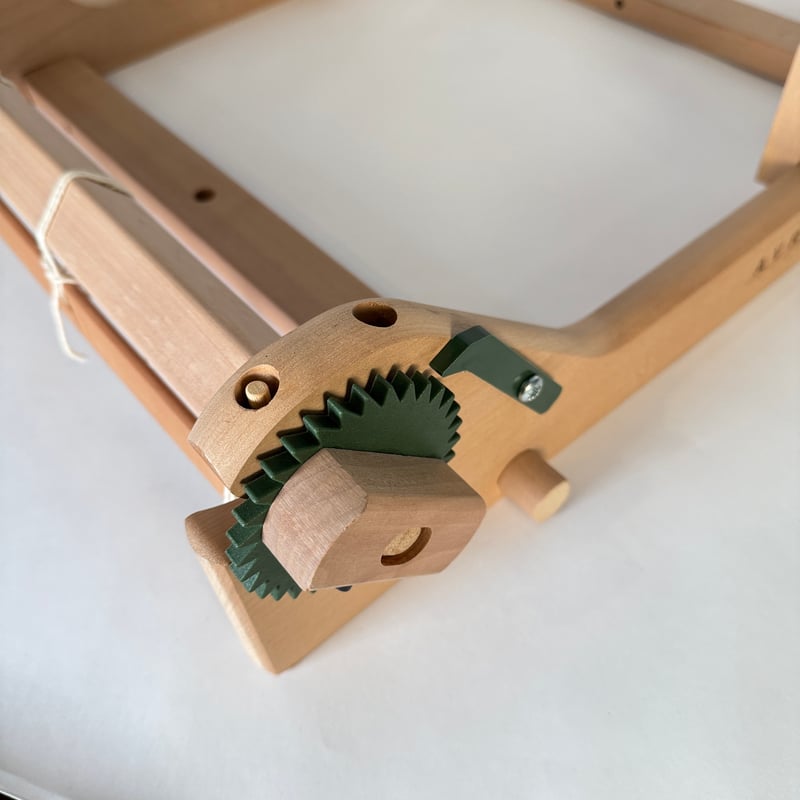 はとりさん専用　織美絵 卓上織り機 綜絖4枚（20・30・40・50羽） A240】<AVRIL> 卓上織機 織幅40cm 40羽/50羽筬付き | 染め・織り道具