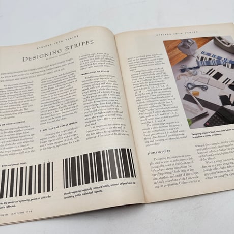 【F1_185】Handwoven May/June 1996  /INTERWEAVE PRESS